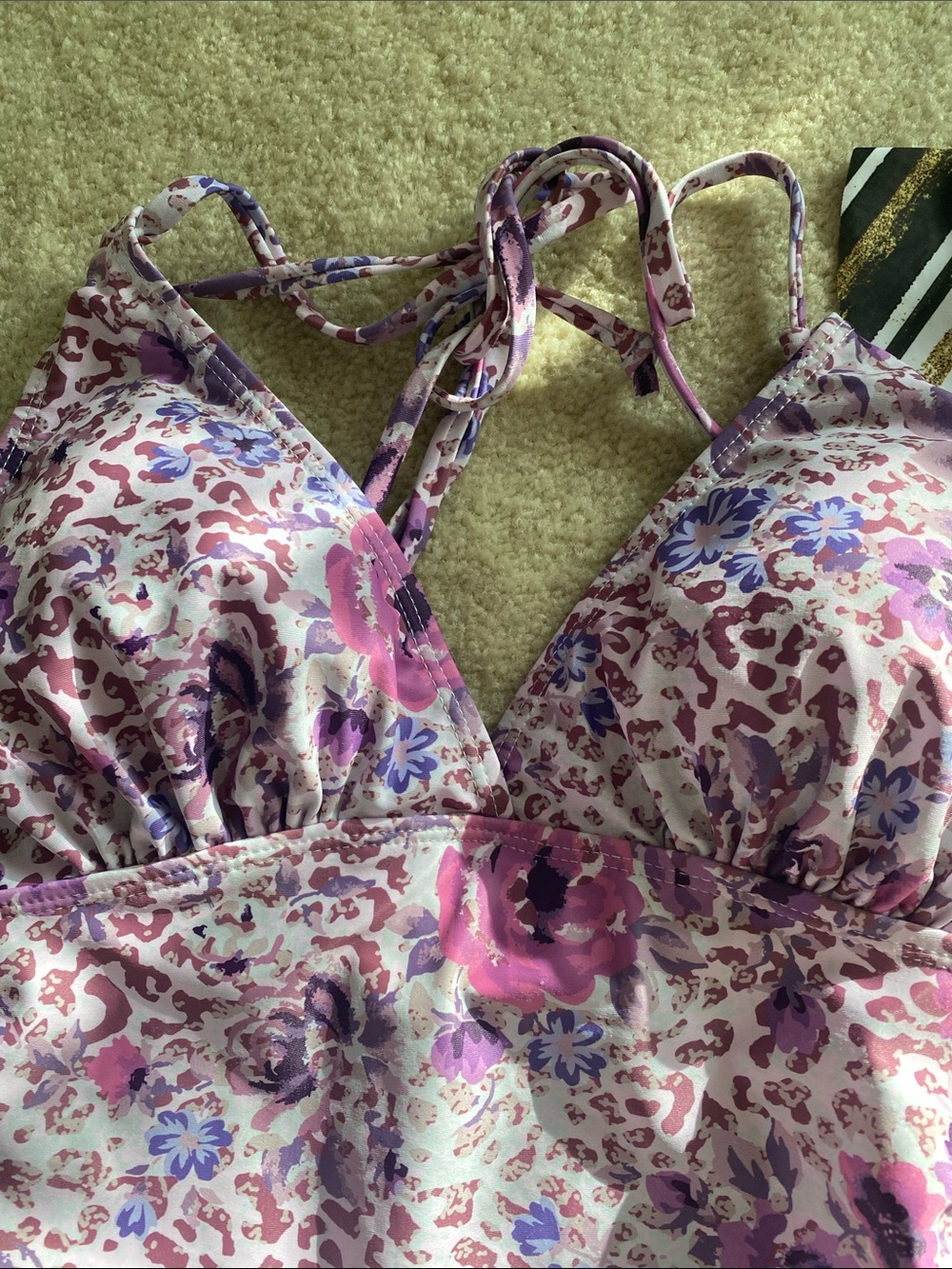 2-bundle one piece Joan Vass swimsuits size small - Picture 2 of 9